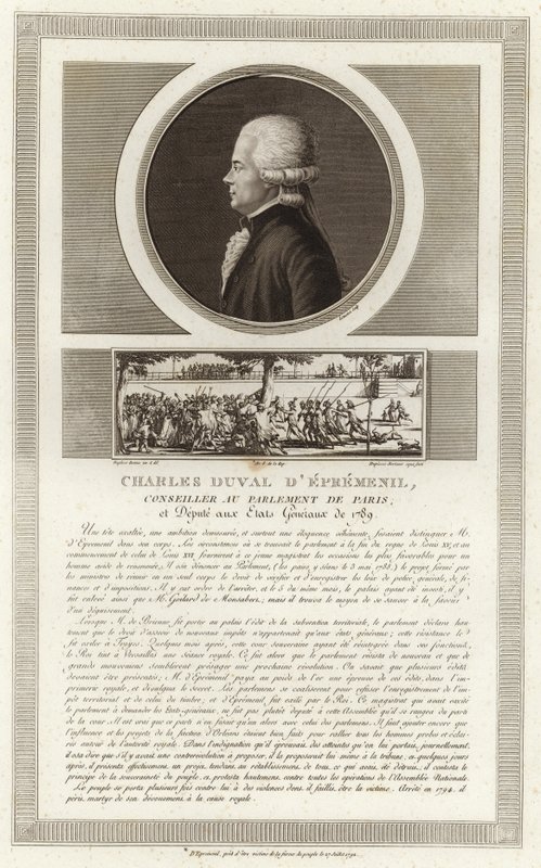 Portræt af Jean-Jacques Duval d