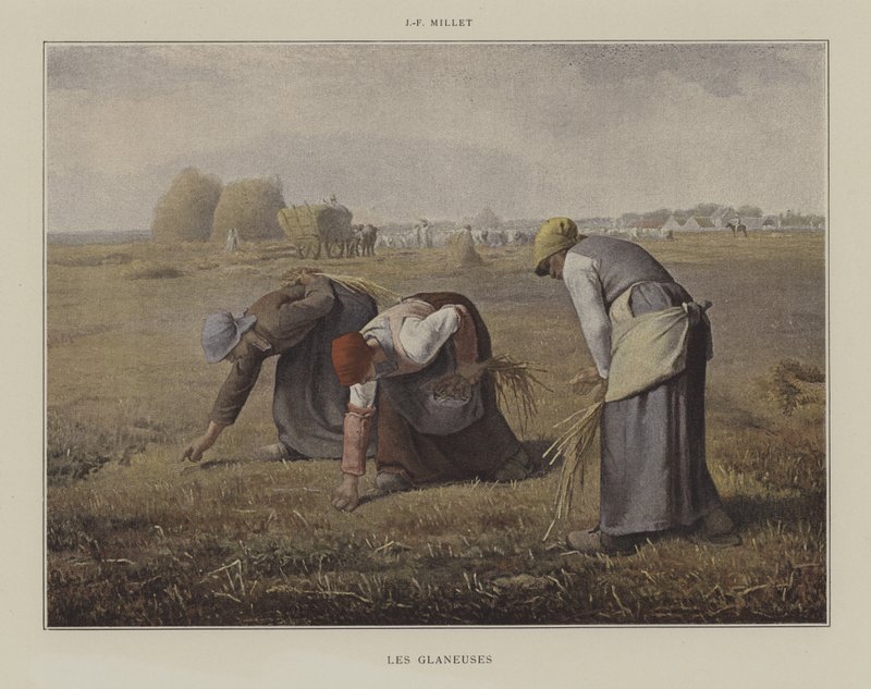 The Gleaners af Jean Francois Millet