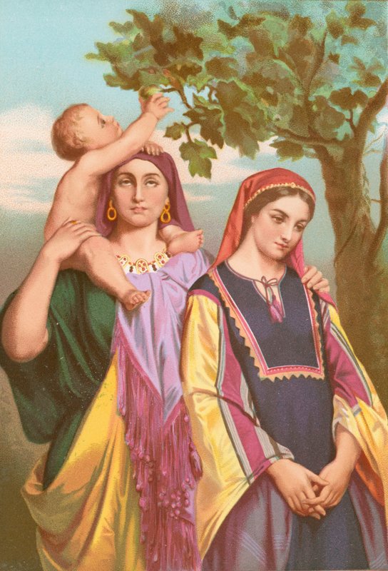 Lea og Rachel af Jean Francois Portaels