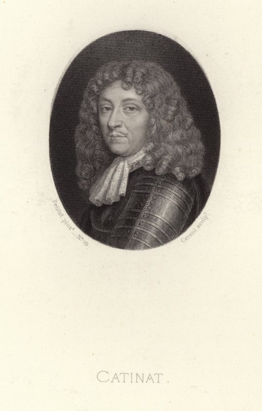 Nicolas Catinat af Jean the Elder Petitot