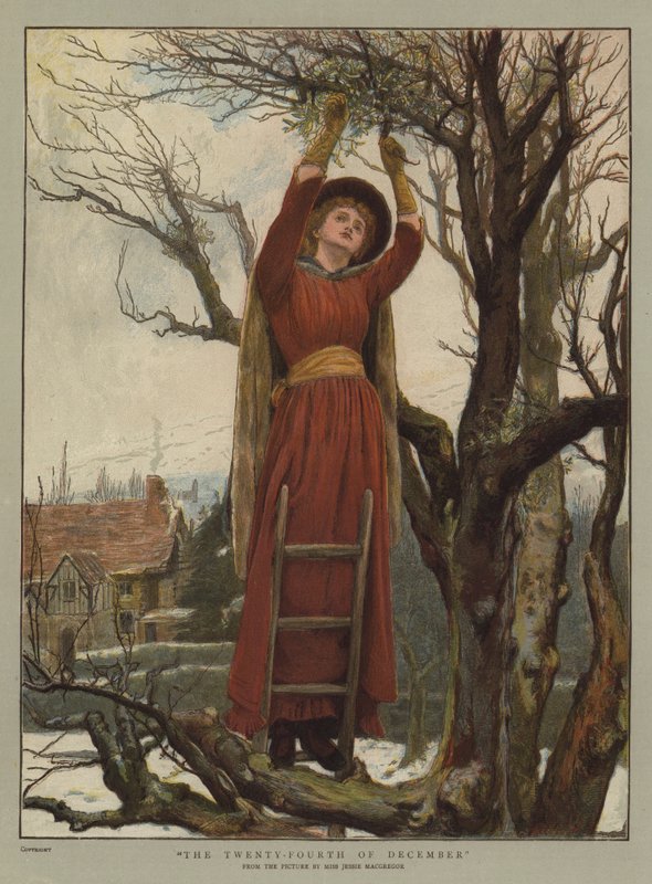 Den 24. december (chromolitho) af Jessie MacGregor