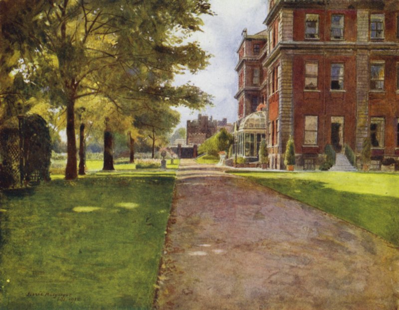 Marlborough House (farve litho) af Jessie MacGregor