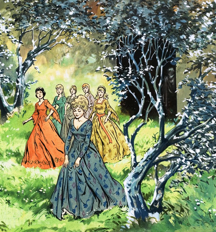 De dansende prinsesser af Jesus Blasco