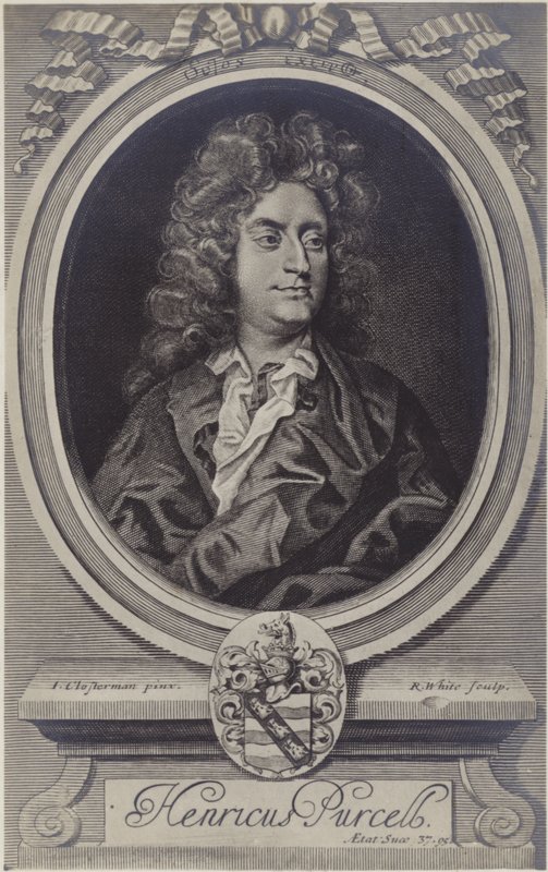 Portræt af Henry Purcell af Johann Closterman