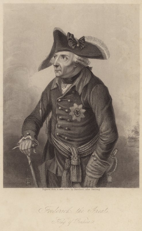 Kong Frederik II af Preussen af Johann Heinrich Ramberg