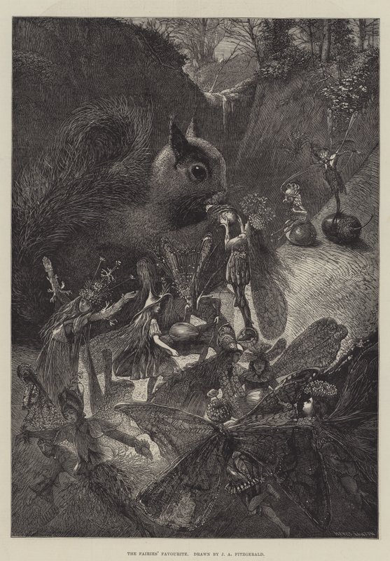Feernes yndling af John Anster Fitzgerald