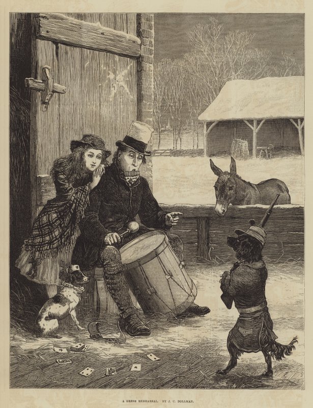 En generalprøve af John Charles Dollman