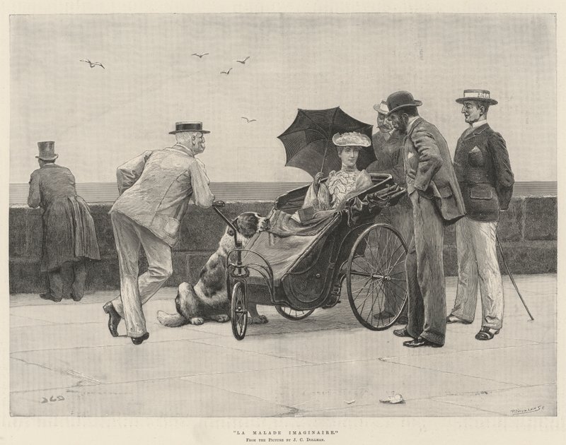 Den imaginære patient af John Charles Dollman