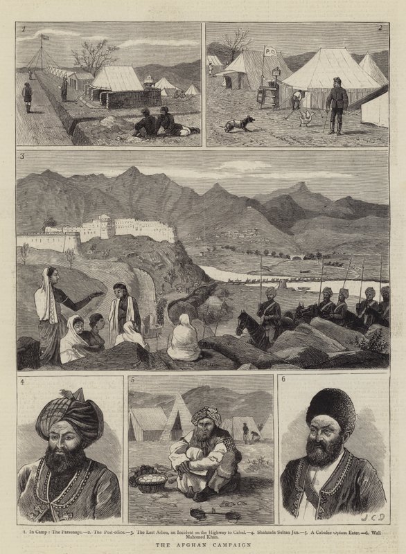 Den afghanske kampagne af John Charles Dollman