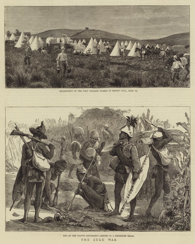 Zulukrigen af John Charles Dollman