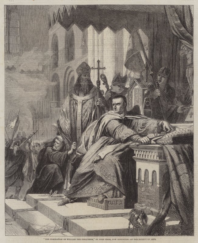 Kroningen af Vilhelm Erobreren af John Cross