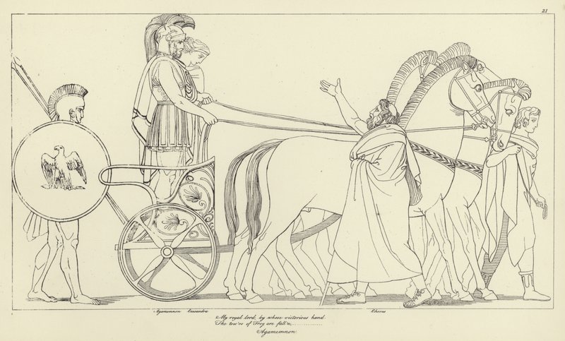 Agamemnon af John Flaxman