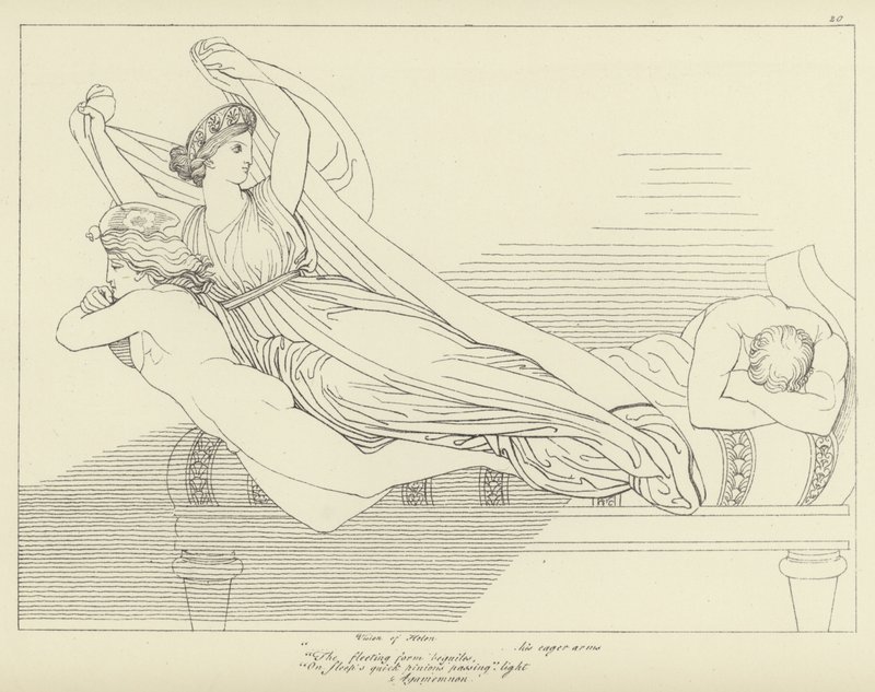 Agamemnon af John Flaxman