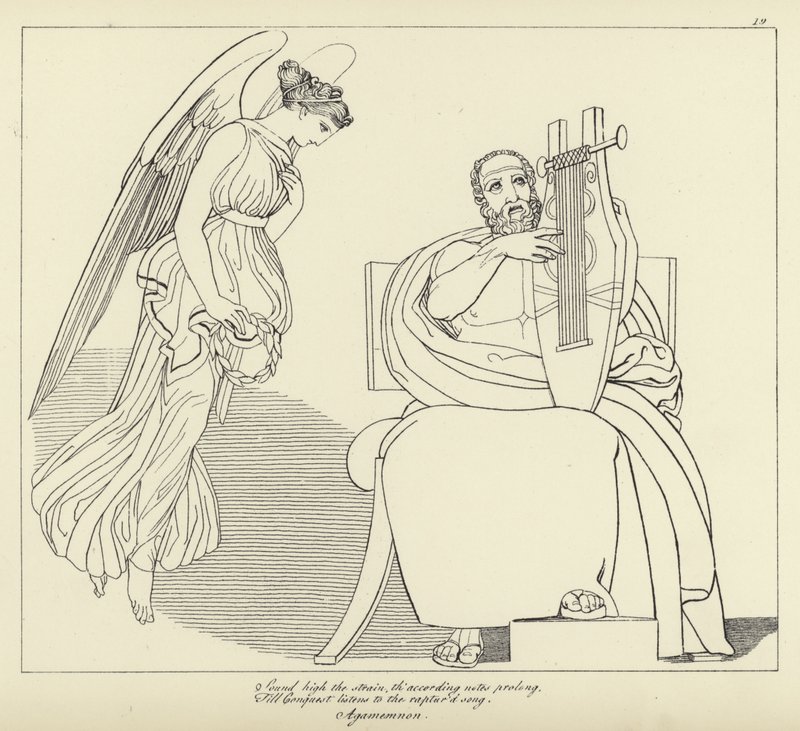 Agamemnon af John Flaxman