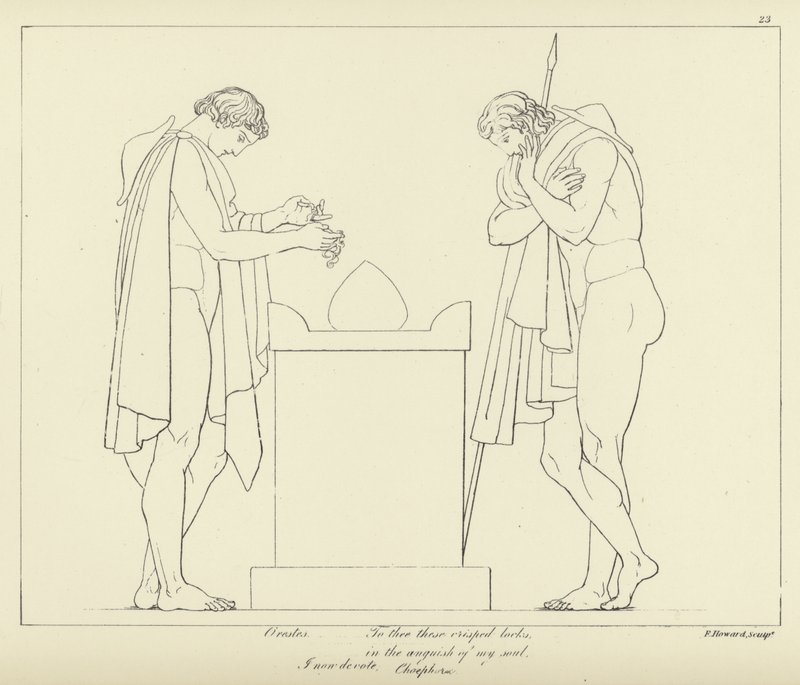 Orestes af John Flaxman