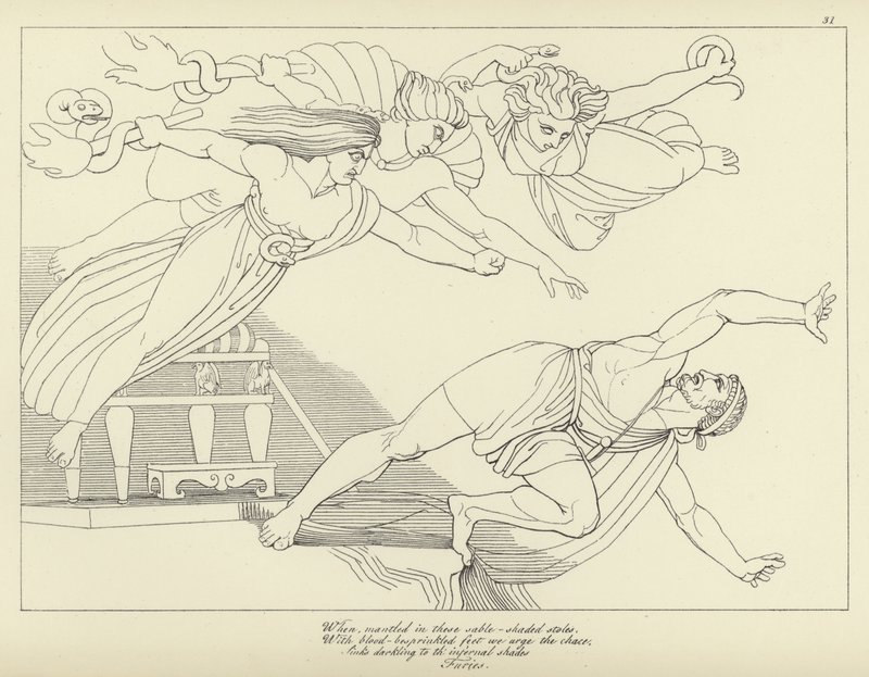Furies af John Flaxman