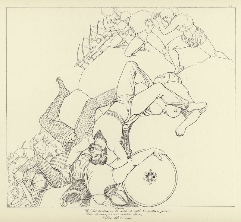 Perserne af John Flaxman