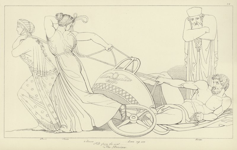 Perserne af John Flaxman