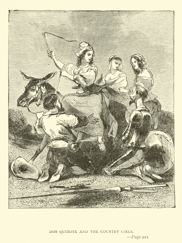 Don Quijote og landets piger af John Gilbert