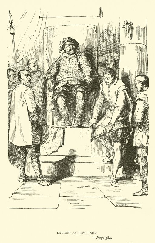 Sancho som guvernør af John Gilbert