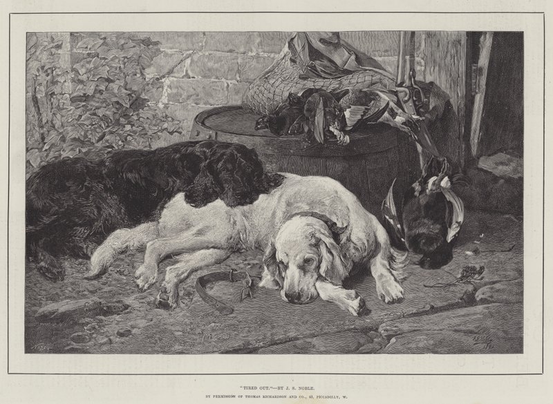 Udmattet af John Sargent Noble