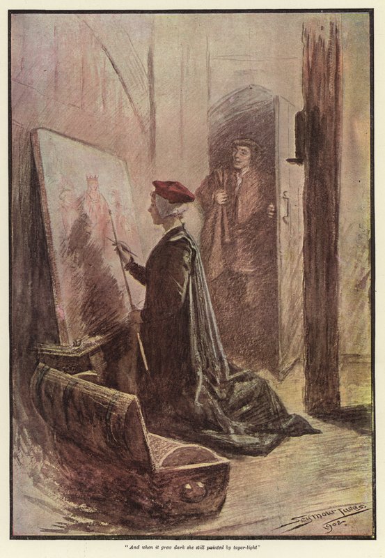 Lote af Udymere af John Seymour Lucas