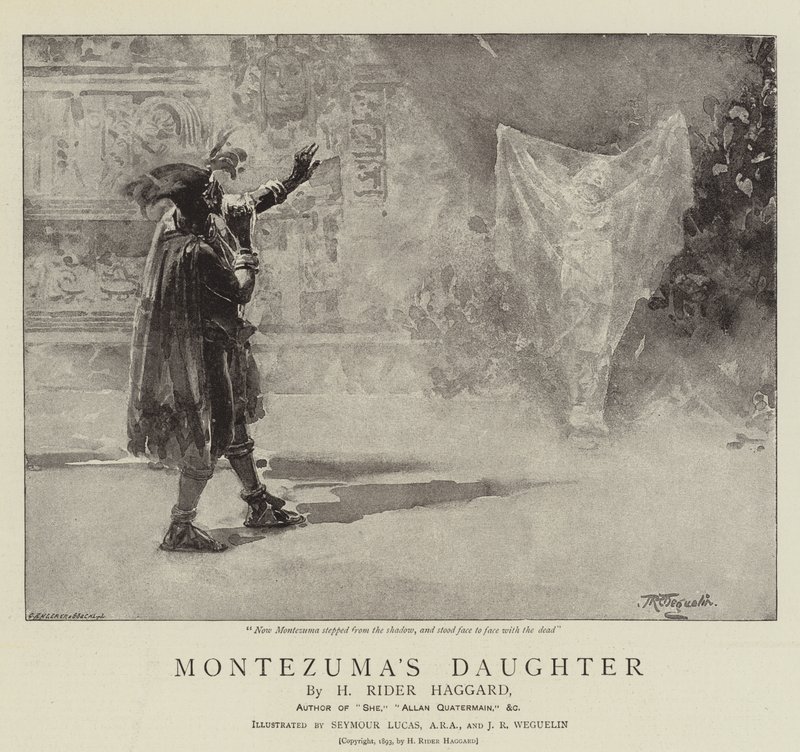 Montezumas datter af John Seymour Lucas