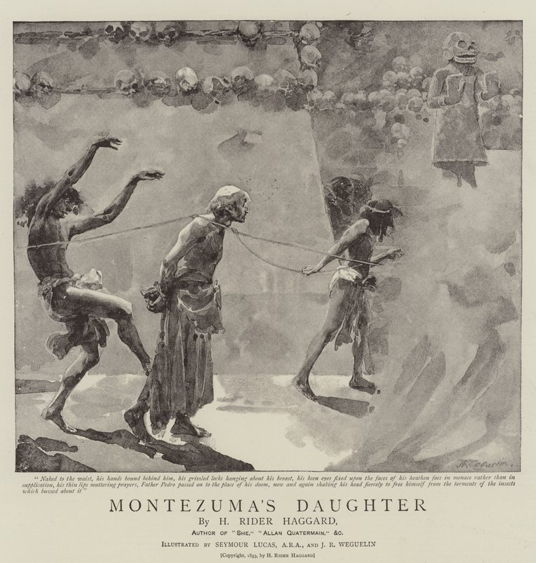 Montezumas datter af John Seymour Lucas