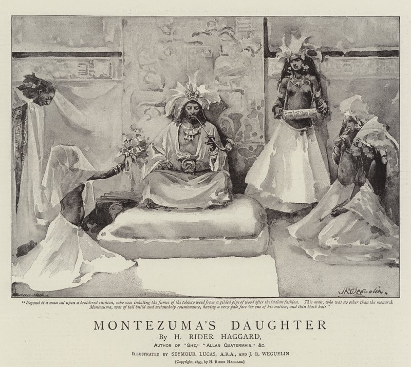 Montezumas datter af John Seymour Lucas