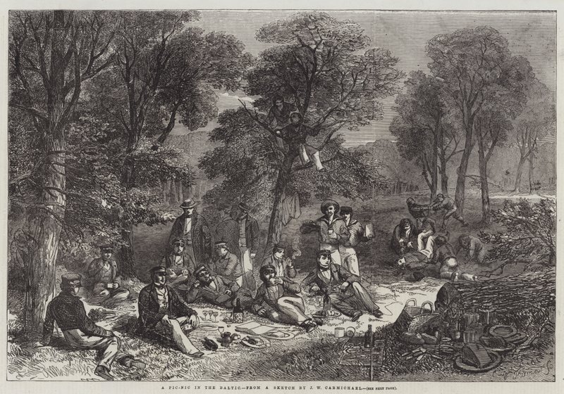 En Pic-Nic i Østersøen af John Wilson Carmichael