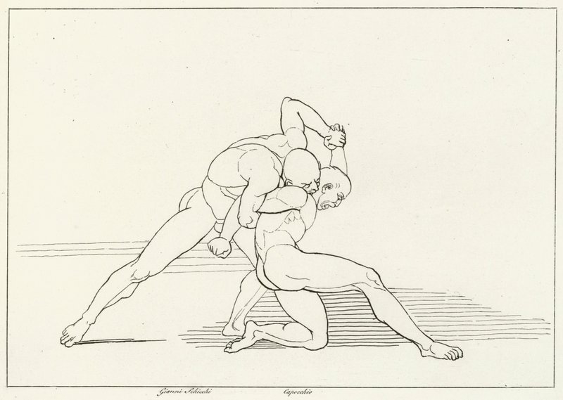Bedragere, Inferno, Canto 30 (gravering) af John (after) Flaxman