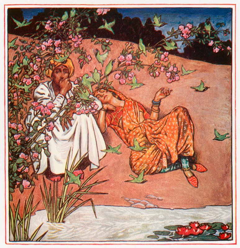 Til Aziz af John Byam Liston Shaw