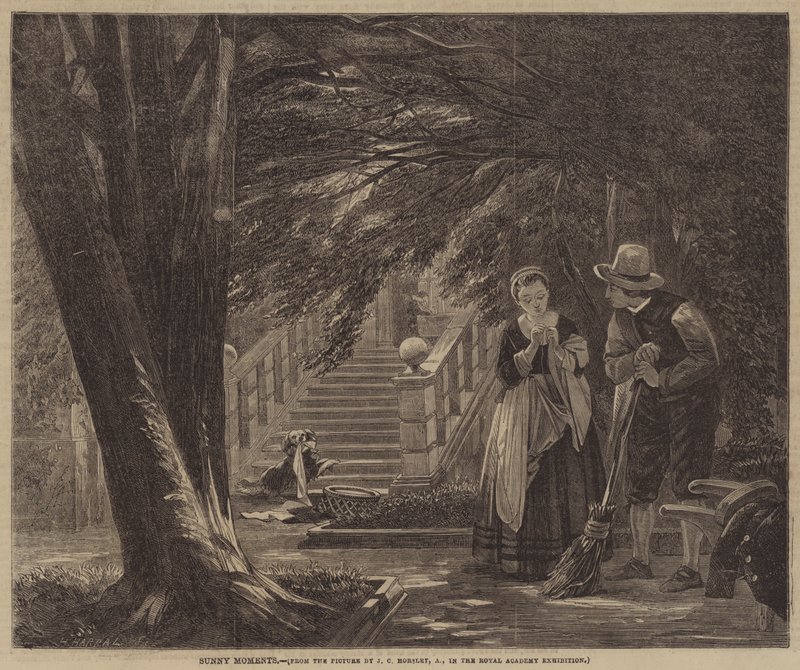 Solrige øjeblikke af John Callcott Horsley