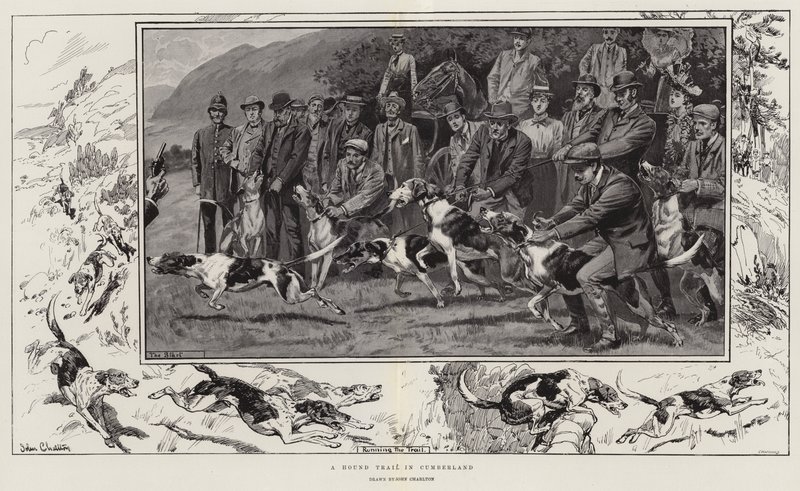 A Hound Trail i Cumberland af John Charlton