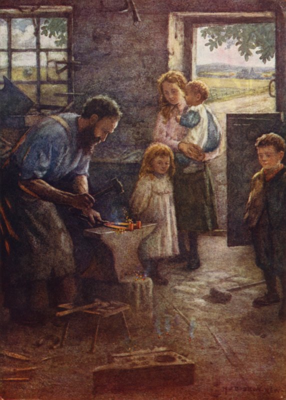 Landsbysmeden af John Dobson