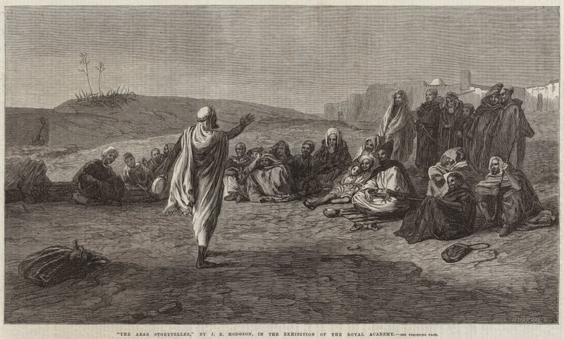 Den arabiske historiefortæller af John Evan Hodgson