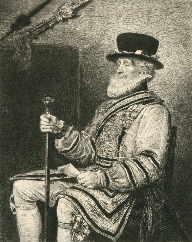 En af vagtens mænd af John Everett Millais