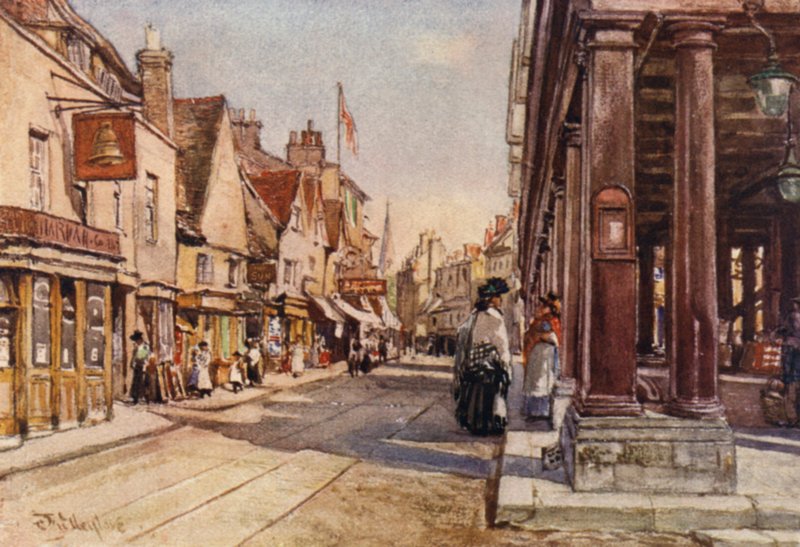 Uxbridge (farve litho) af John Fulleylove