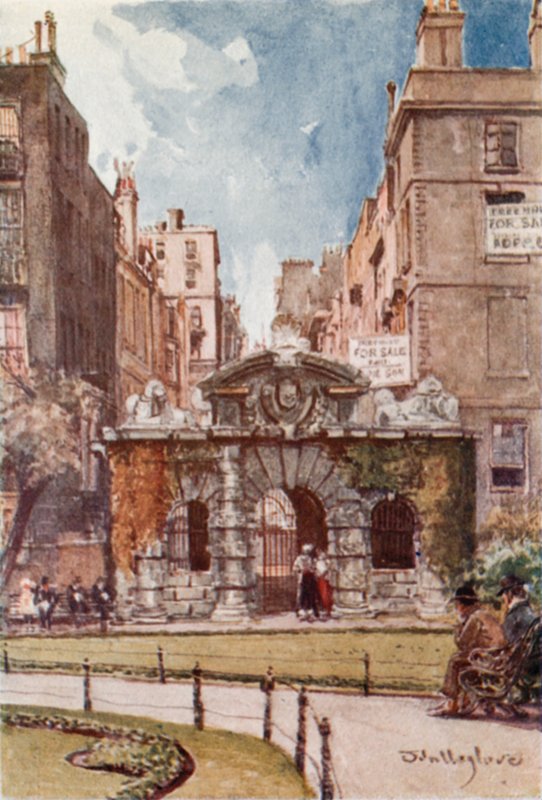 York Gate, Buckingham Street, Strand af John Fulleylove