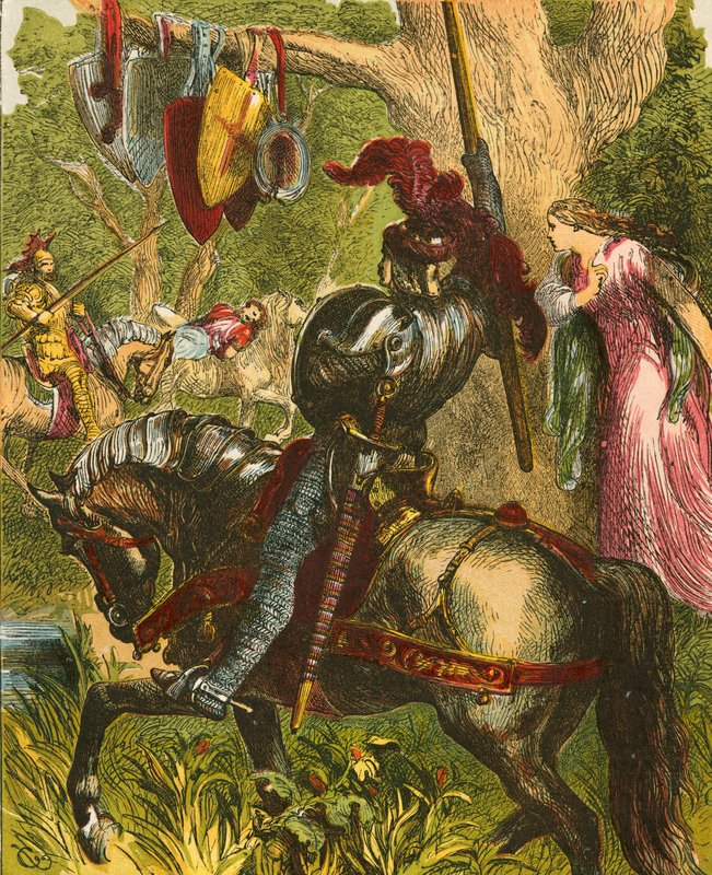 Sir Launcelot du Lake af John Gilbert