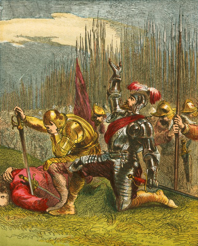 Den modige Lord Willoughby af John Gilbert