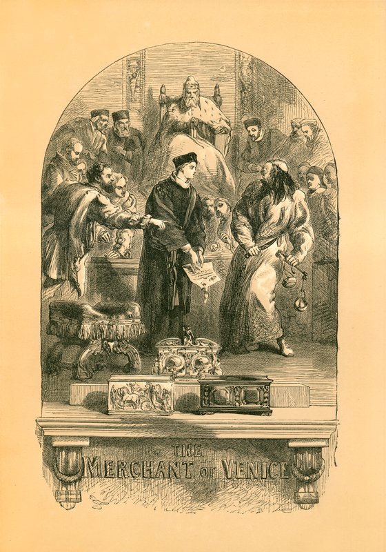 Købmanden i Venedig af John Gilbert