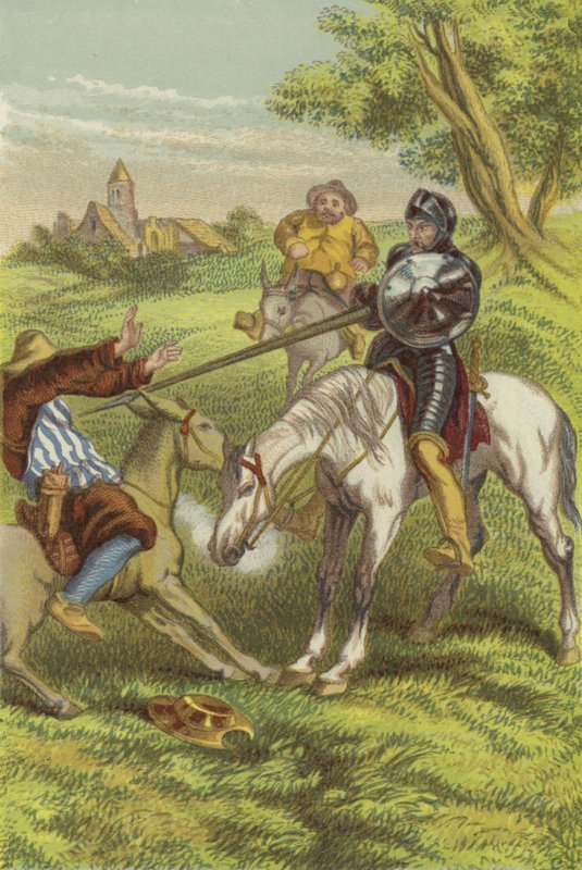 Eventyret om Mambrinos hjelm (chromolitho) af John Gilbert