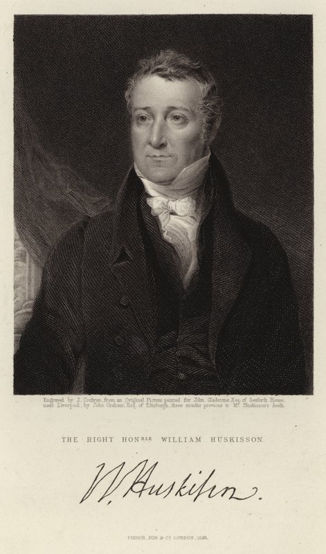 Den rigtige ærede William Huskisson af John Graham