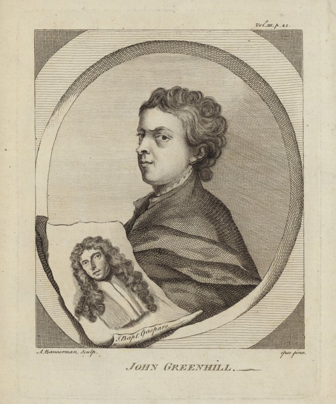John Greenhill, engelsk portrætmaler af John Greenhill