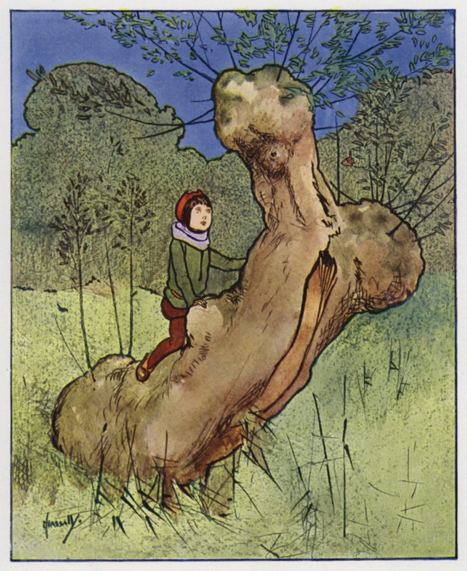 Græssmutsen (farve litho) af John Hassall