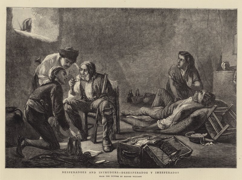 Desperadoes and Intruders, Desperadoes y Unesperados af John Haynes Williams