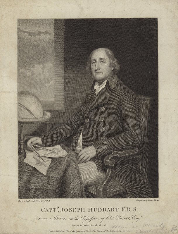 Kaptajn Joseph Huddart af John Hoppner