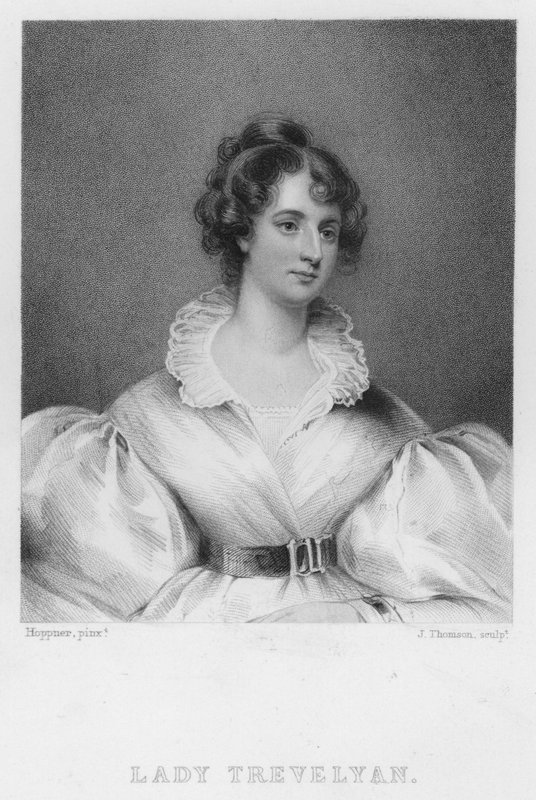 Lady Trevelyan (gravering) af John Hoppner