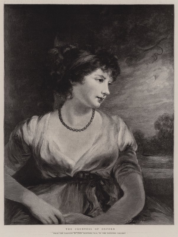 Grevinden af Oxford af John Hoppner